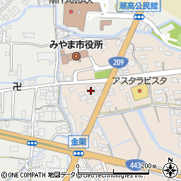 福岡県みやま市瀬高町小川24周辺の地図
