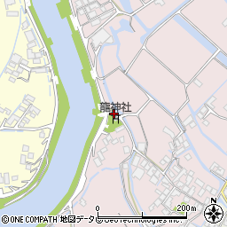 福岡県柳川市矢留本町754周辺の地図