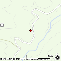 大分県大分市上判田2852周辺の地図