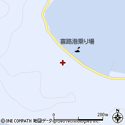 愛媛県宇和島市日振島3223周辺の地図