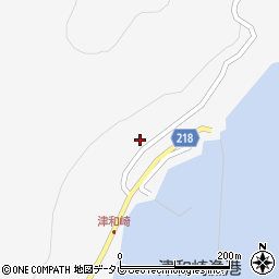 長崎県南松浦郡新上五島町津和崎郷185周辺の地図