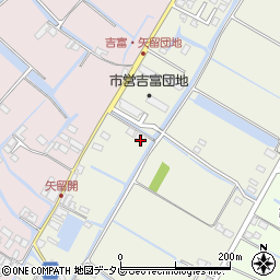 福岡県柳川市吉富町190周辺の地図