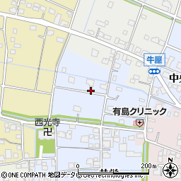 佐賀県杵島郡白石町中央3398周辺の地図