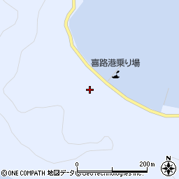 愛媛県宇和島市日振島3216周辺の地図