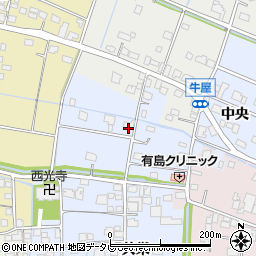 佐賀県杵島郡白石町牛屋3393-1周辺の地図