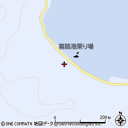 愛媛県宇和島市日振島3203周辺の地図