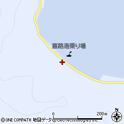 愛媛県宇和島市日振島3241周辺の地図