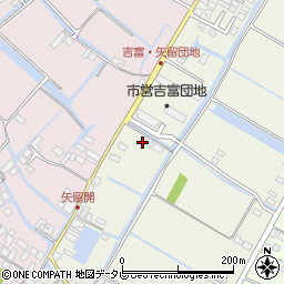 福岡県柳川市吉富町188周辺の地図