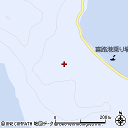 愛媛県宇和島市日振島3116周辺の地図