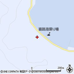 愛媛県宇和島市日振島3205周辺の地図