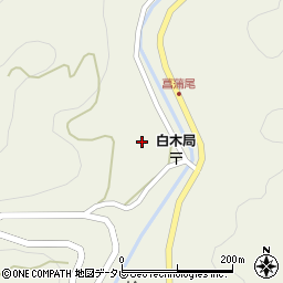 福岡県八女市立花町白木5925周辺の地図