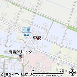 佐賀県杵島郡白石町中央4401周辺の地図