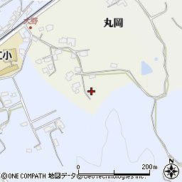 大分県臼杵市田井91周辺の地図
