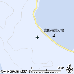 愛媛県宇和島市日振島3135周辺の地図