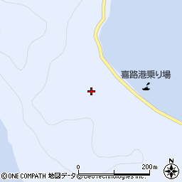 愛媛県宇和島市日振島3118周辺の地図