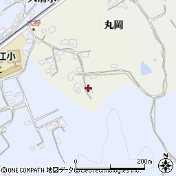 大分県臼杵市田井106周辺の地図
