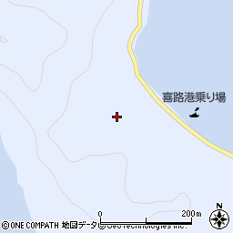 愛媛県宇和島市日振島3113周辺の地図