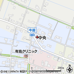 佐賀県杵島郡白石町中央4392周辺の地図