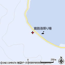 愛媛県宇和島市日振島3199周辺の地図