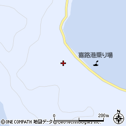 愛媛県宇和島市日振島3120周辺の地図