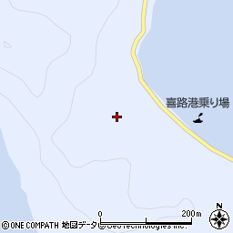 愛媛県宇和島市日振島3098周辺の地図