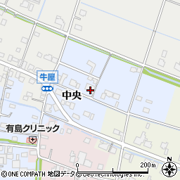 佐賀県杵島郡白石町中央4358周辺の地図