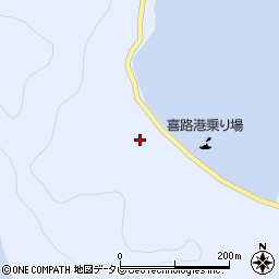 愛媛県宇和島市日振島3121周辺の地図