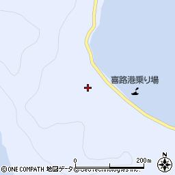 愛媛県宇和島市日振島3110周辺の地図