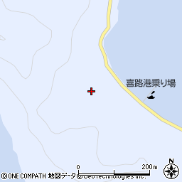 愛媛県宇和島市日振島3099周辺の地図