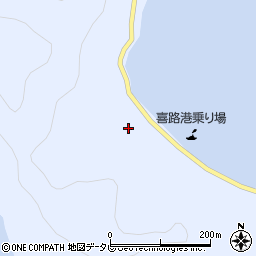 愛媛県宇和島市日振島3109周辺の地図