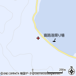 愛媛県宇和島市日振島3123周辺の地図