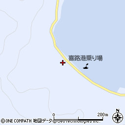 愛媛県宇和島市日振島3128周辺の地図