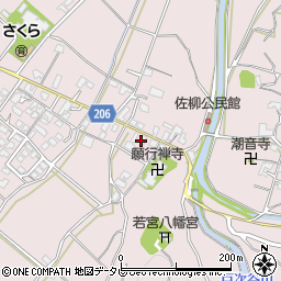 加藤　花盛園周辺の地図