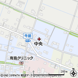 佐賀県杵島郡白石町中央4363周辺の地図