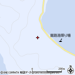 愛媛県宇和島市日振島3101周辺の地図