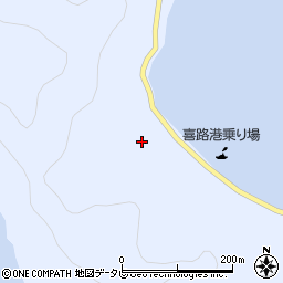 愛媛県宇和島市日振島3102周辺の地図