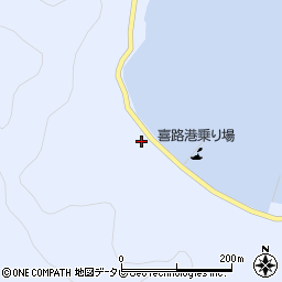 愛媛県宇和島市日振島3122周辺の地図