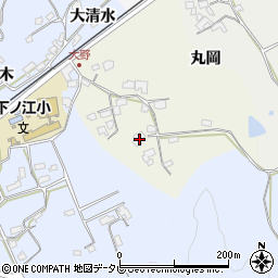 大分県臼杵市田井117周辺の地図