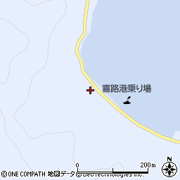 愛媛県宇和島市日振島3107周辺の地図
