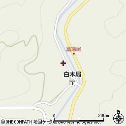 福岡県八女市立花町白木5920周辺の地図