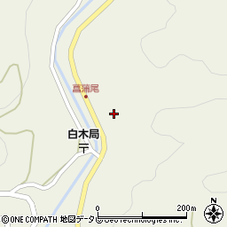 福岡県八女市立花町白木1449周辺の地図