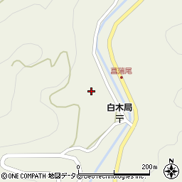 福岡県八女市立花町白木5956-2周辺の地図