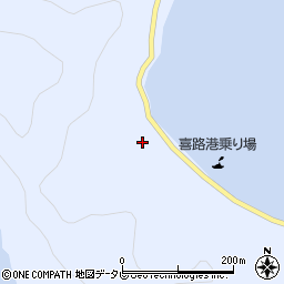 愛媛県宇和島市日振島3092周辺の地図