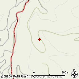 福岡県八女市立花町白木6102周辺の地図