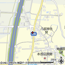 福岡県みやま市瀬高町本吉56周辺の地図