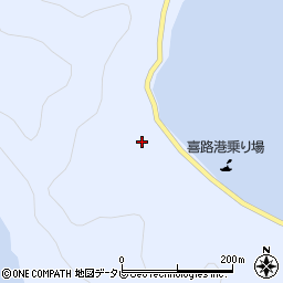 愛媛県宇和島市日振島3094周辺の地図