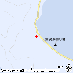 愛媛県宇和島市日振島3088周辺の地図