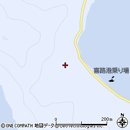 愛媛県宇和島市日振島3078周辺の地図