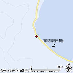 愛媛県宇和島市日振島3087周辺の地図