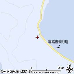 愛媛県宇和島市日振島3084周辺の地図